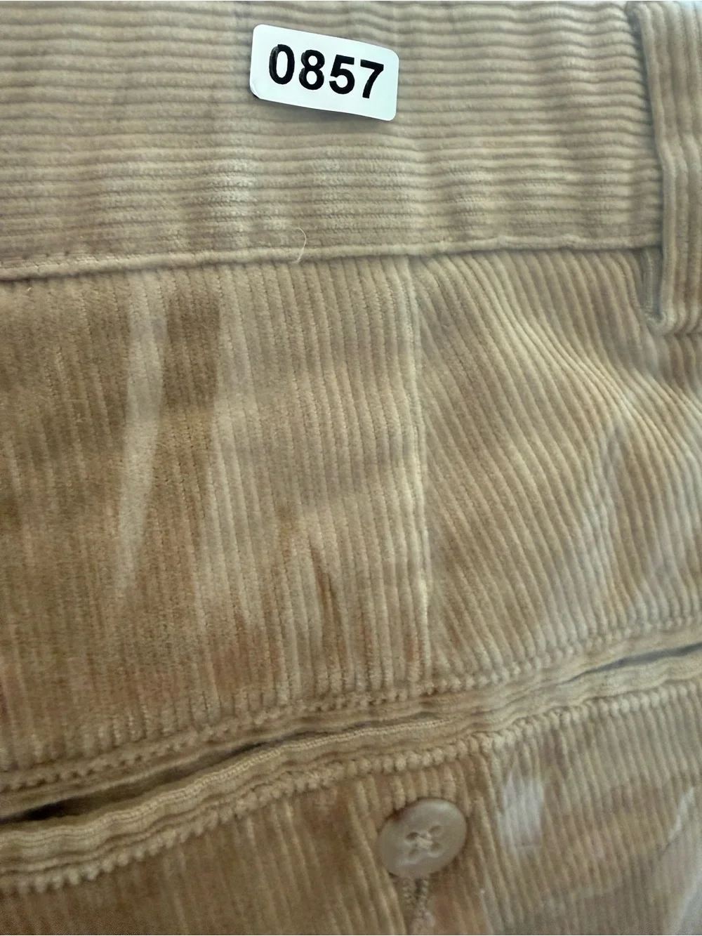 Vintage Polo Ralph Lauren Pants Mens 32x30 Corduroy Double Pleated